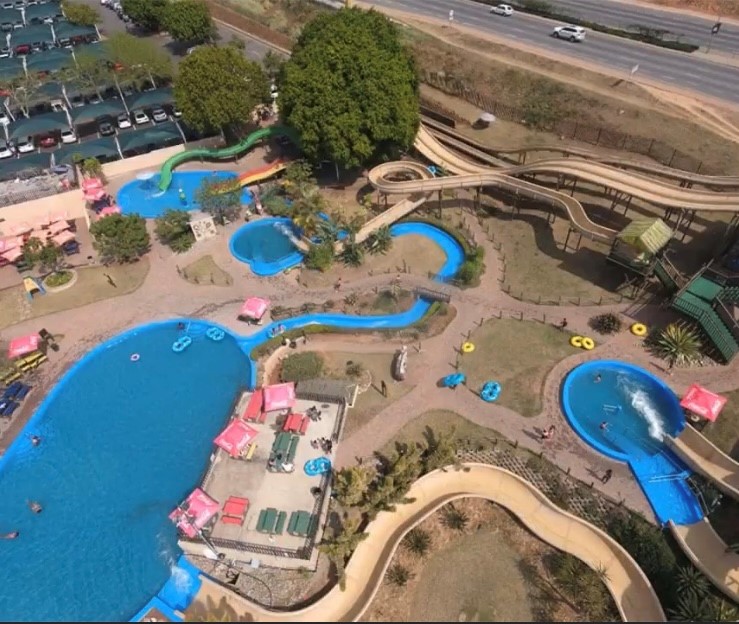 Kiddies pool at Mafunyane